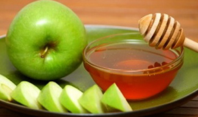 Apples and Honey, foods that are integral to the customs and rituals of the Jewish holiday of Rosh HaShanah
