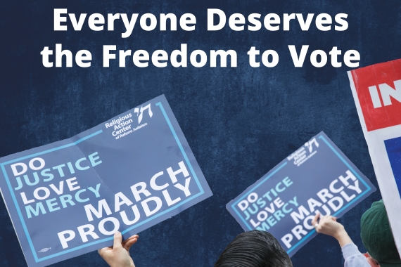 Everyone Deserves the Freedom to Vote: Tell the Senate to pass the For the People Act (S.1)