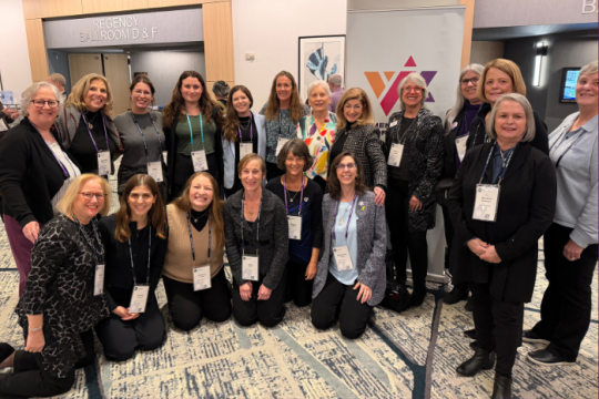 WRJ attendees smiling at Consultation on Conscience in Washington DC