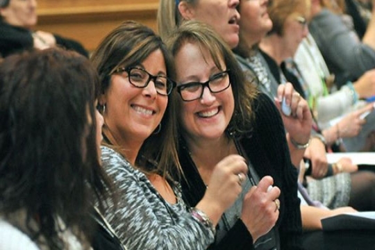 WRJ women smiling