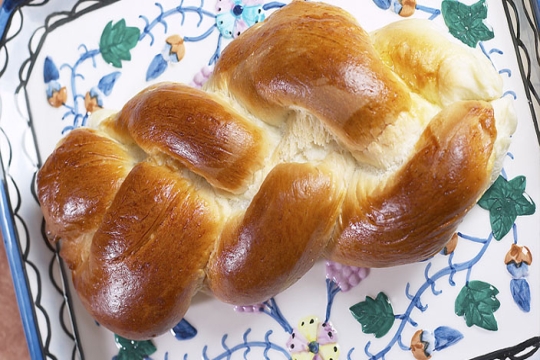 Challah bread, a symbolic treat for the Jewish holiday of Shabbat