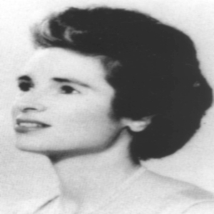 A black and white headshot of Norma U. Levitt